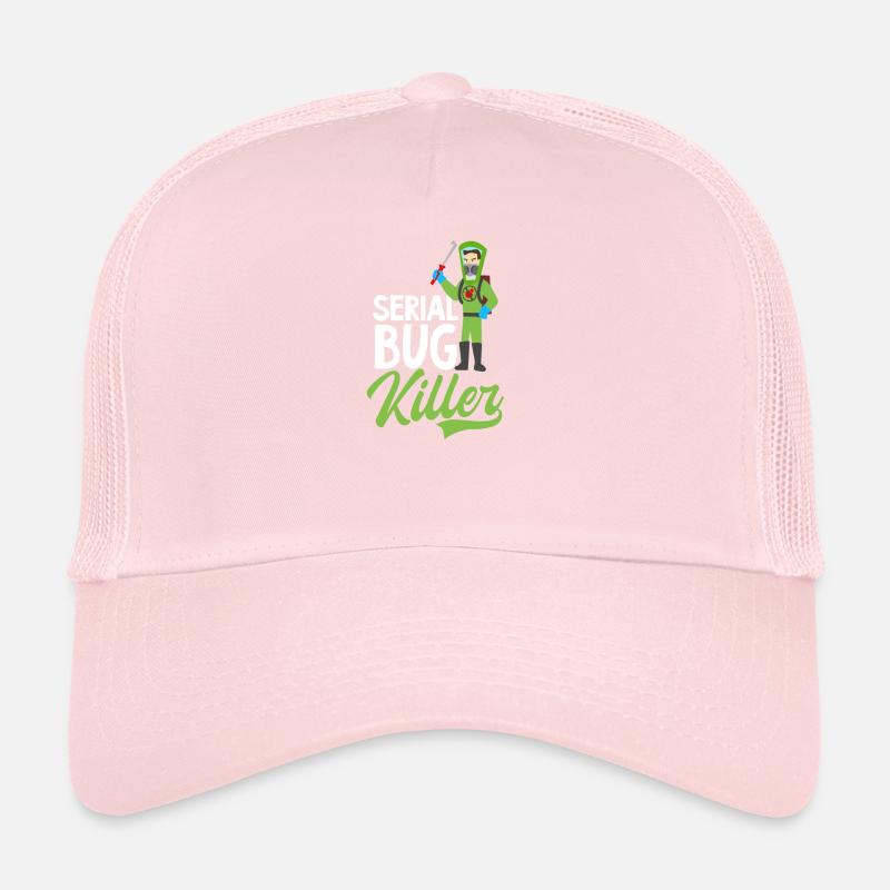 Bug Exterminator Serial Bug Killer Trucker Cap