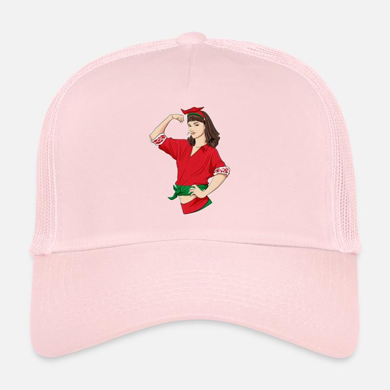 Biélorussie Fille incassable I Biélorussie Héritage I Casquette trucker 