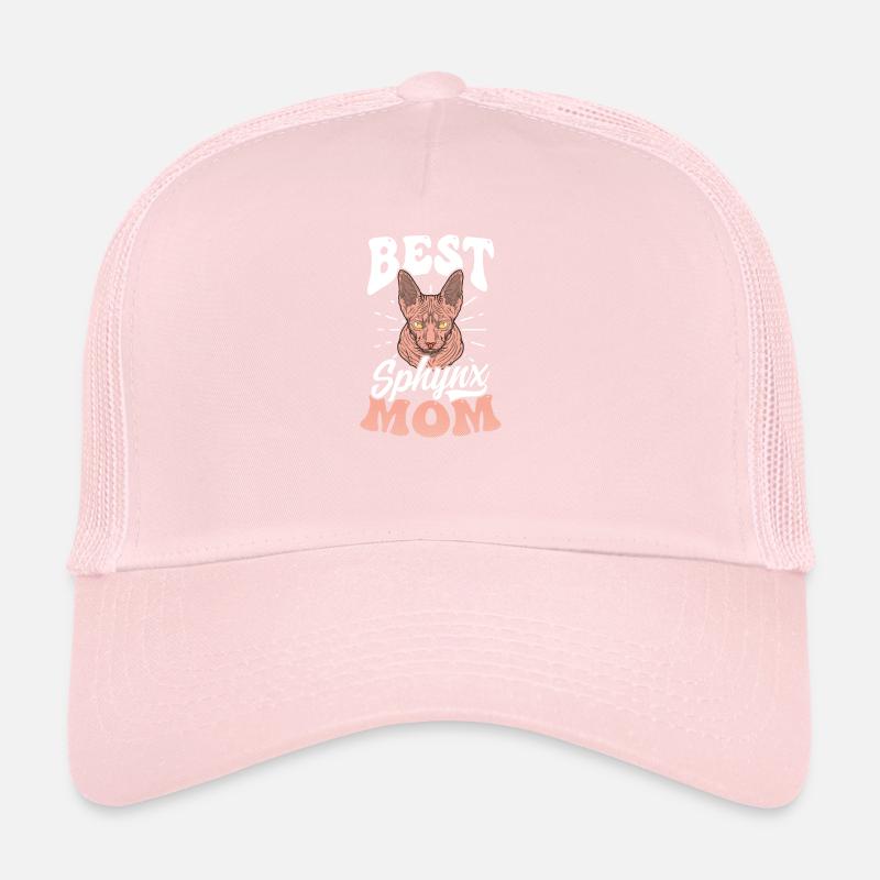 Sphynx Chat Meilleur Sphynx Maman Casquette trucker 
