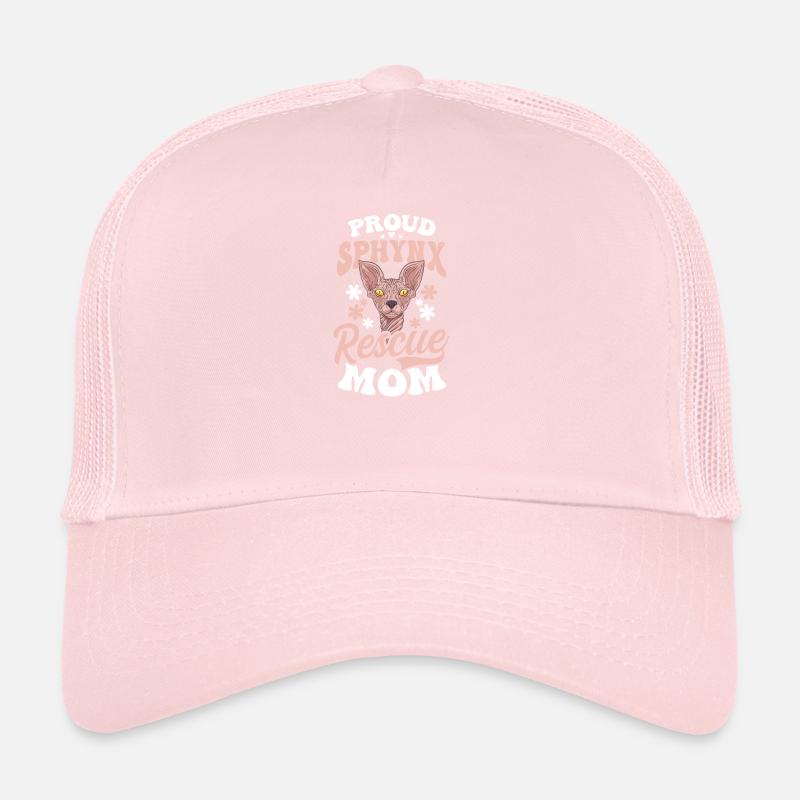 Sphynx Katze Stolze Sphynx Rettung Mama Trucker Cap