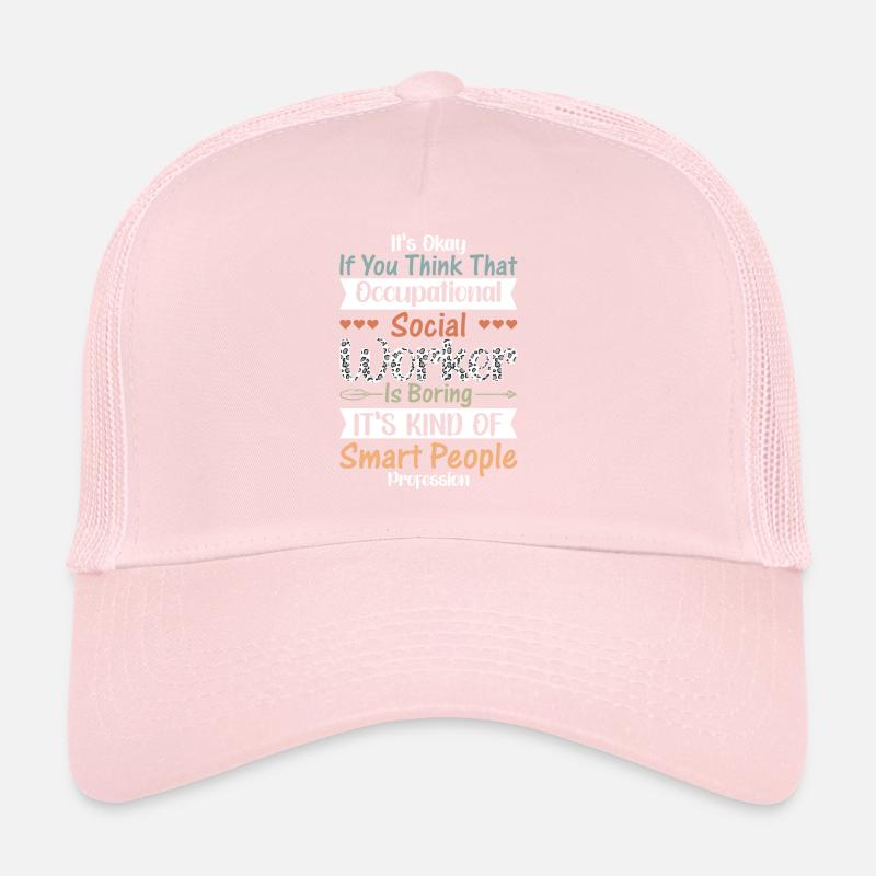 Travailleur professionnel Smart Profession Casquette trucker 