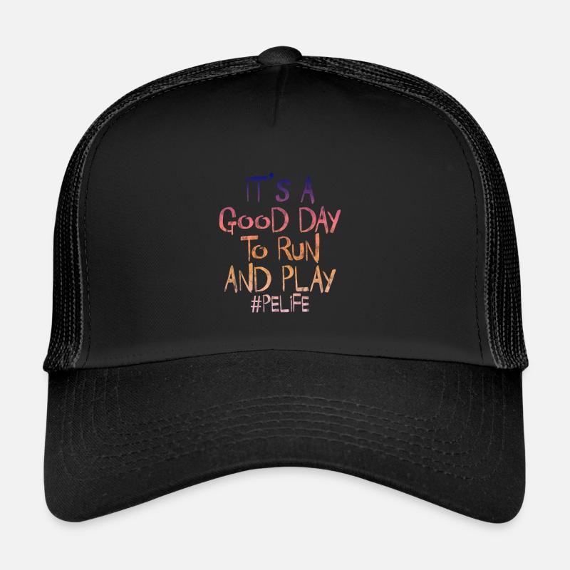 C’est une bonne journée pour courir et jouer 3 Casquette trucker 