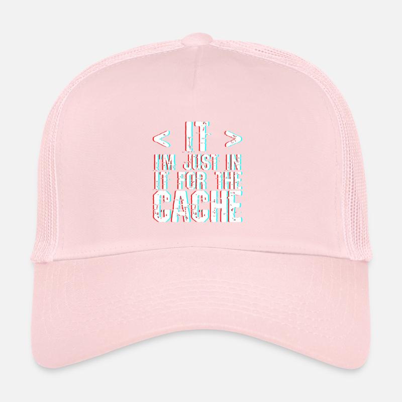 Je suis juste dedans pour le cache 3 Casquette trucker 