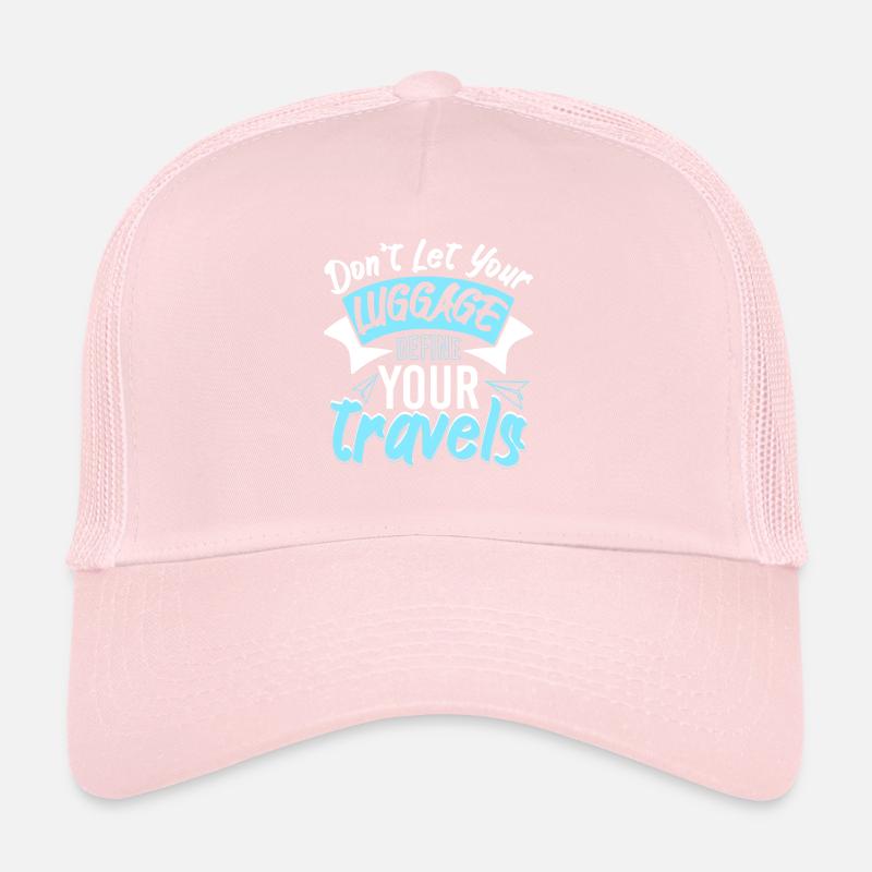 Let Your Luggage Define Your Travels Trucker Cap