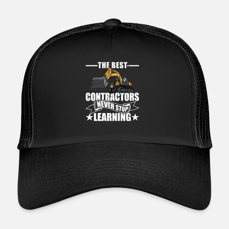 The Best Contractors Never Stop Learning Handyman Trucker Cap