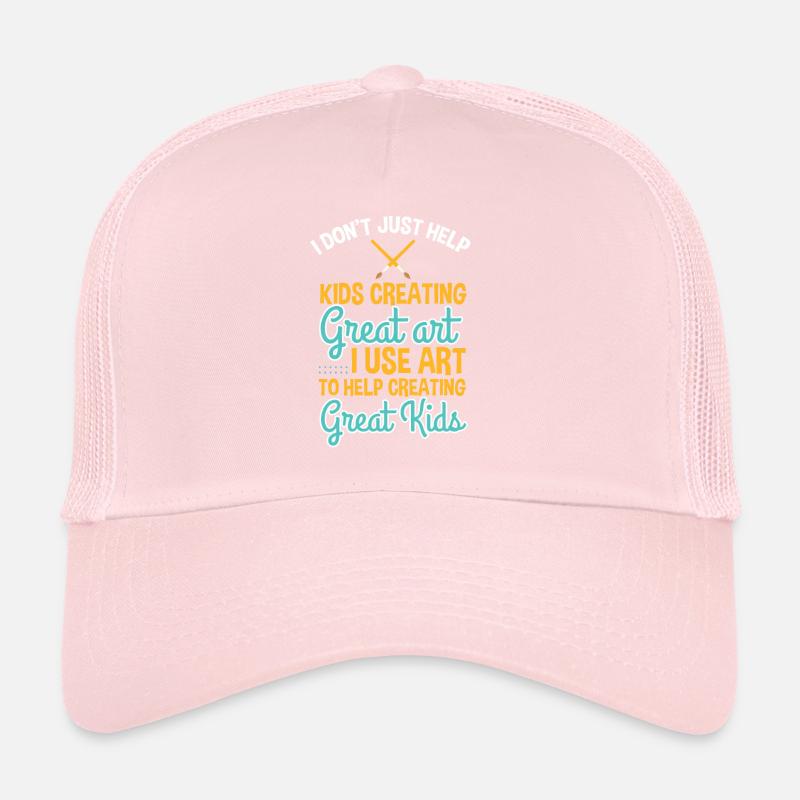 Use Art Help Creating Greatness Trucker Cap