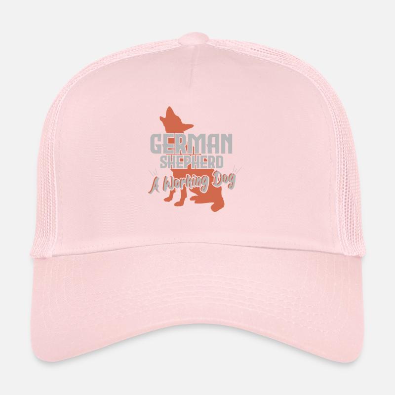 German Shepherd A Working Dog Trucker Cap