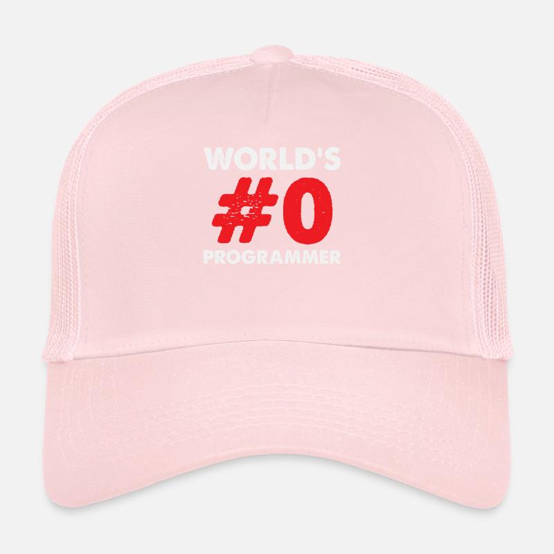 Worlds 0 Programmeur Citation Devloper Casquette trucker 