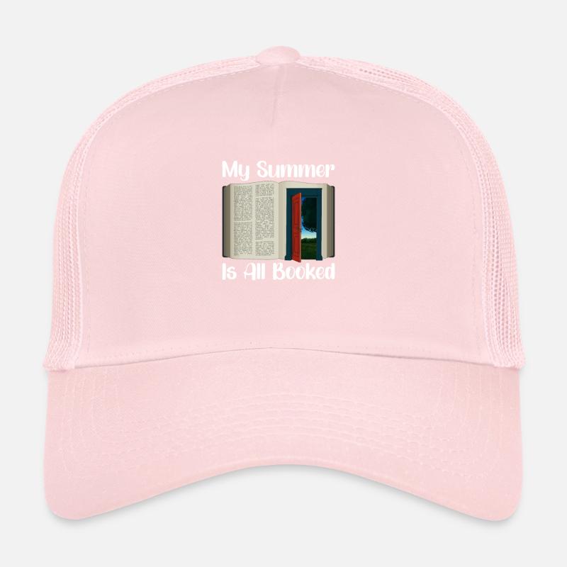Book Reader Reading Literature Bookworm Gift Idea Trucker Cap