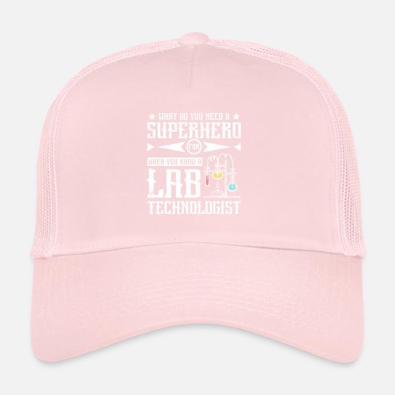 Superhero lab technologist Trucker Cap