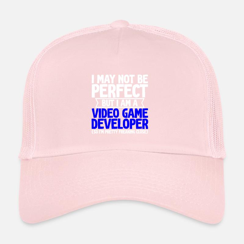 Not Be Perfect But I Am A Video Game Developer 2 Trucker Cap