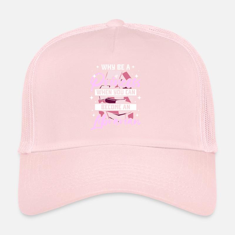 Femme princesse bibliothécaire Casquette trucker 