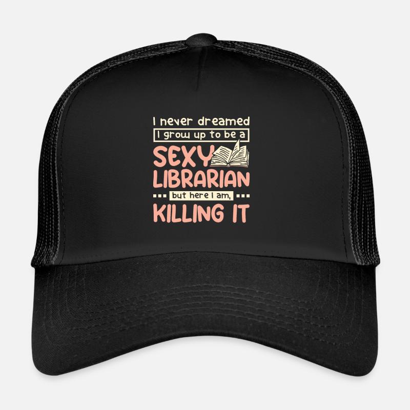 Sexy librarian Trucker Cap