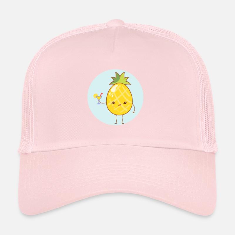 Ananas mignonne bio Casquette trucker 