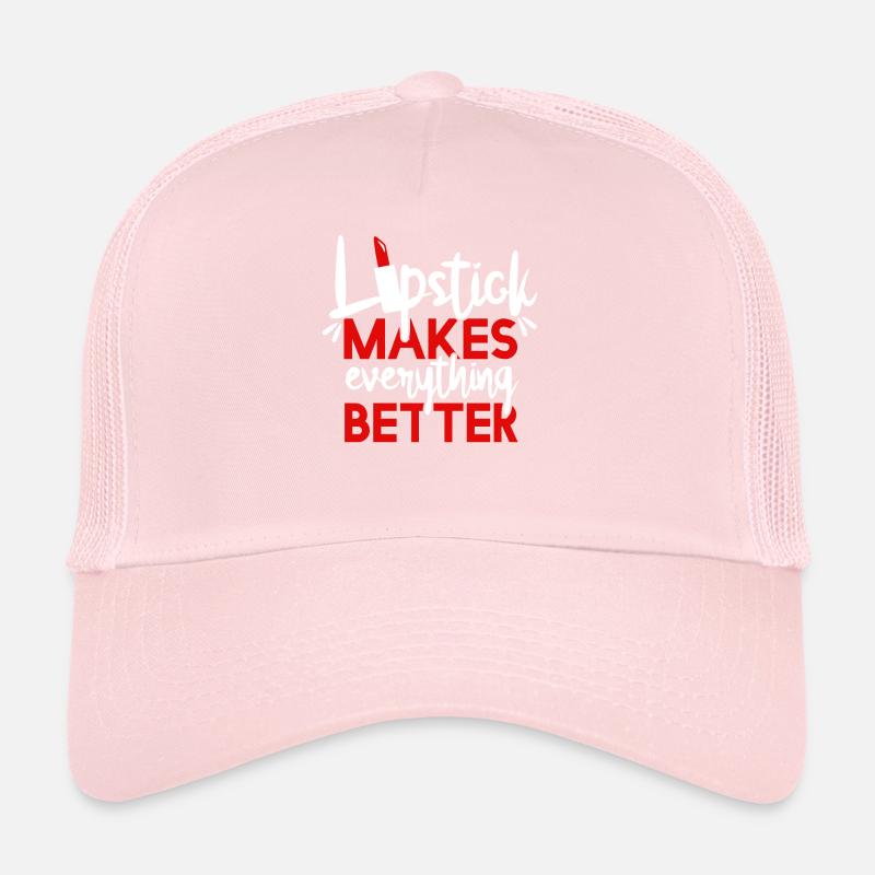 Good Things Happen To Those With Lipgloss Trucker Cap