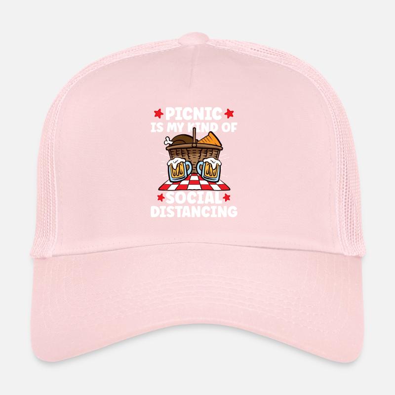 Picnic Lover Pique-Panier de nourriture Date de pique- Casquette trucker 
