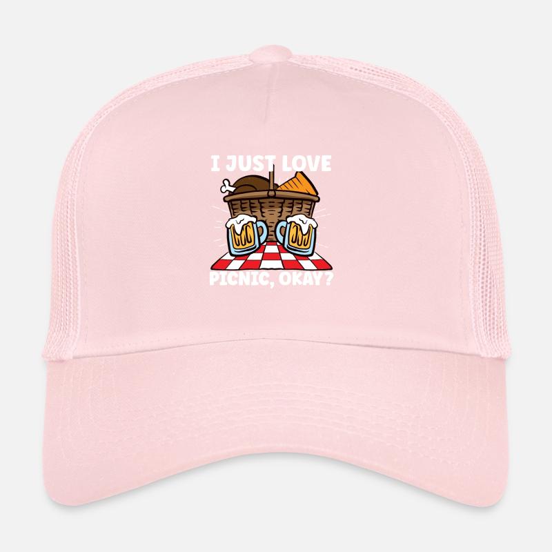Picnic Lover Pique-Panier de nourriture Date de pique- Casquette trucker 