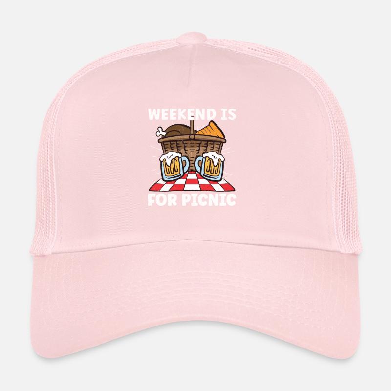 Picnic Lover Pique-Panier de nourriture Date de pique- Casquette trucker 