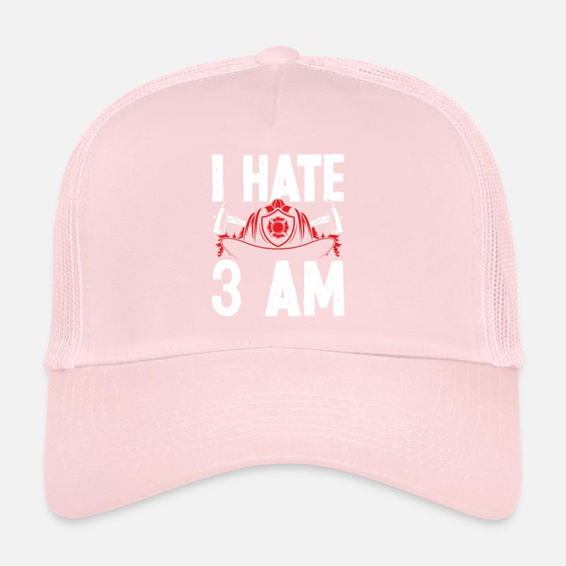 Pompier Je déteste 3 à Funny Night Shift Pompiers Casquette trucker 