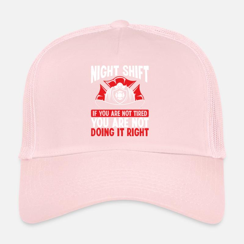 Pompier volontaire Drôle de pompier Pompier Casquette trucker 