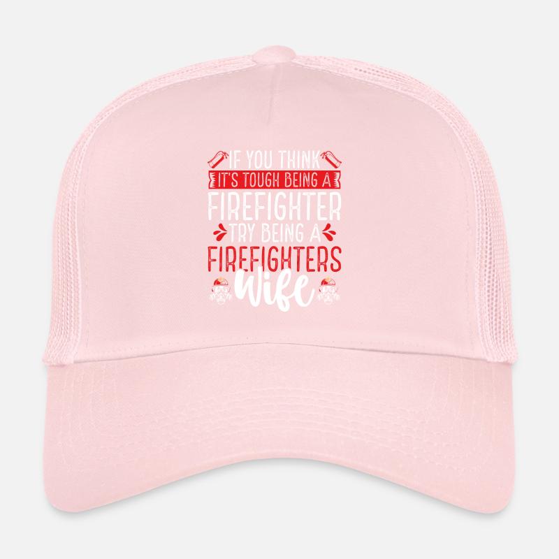 Pompier de nuit Épouse Femmes Pompier Casquette trucker 