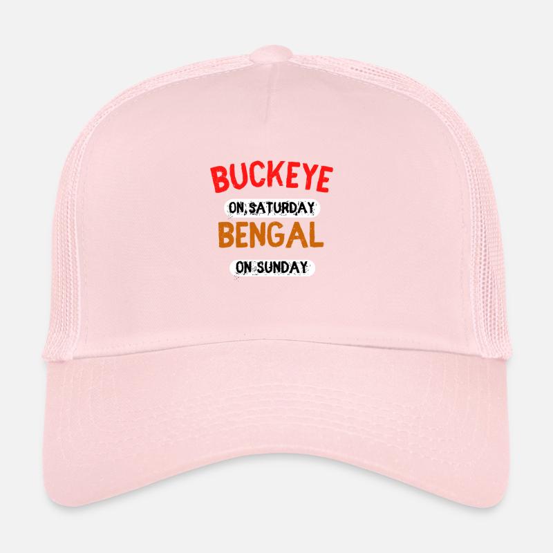 Samedi Bengale le dimanche Cincinnati Ohio Casquette trucker 