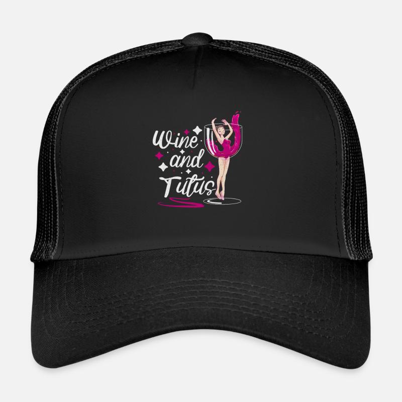 Ballet Ballerina Dance Dancer Dancing Ballet Gift Trucker Cap