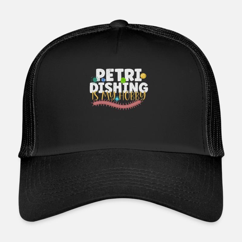Microbiologiste Laboratoire de microbiologie Staphylocoque Biologie Casquette trucker 