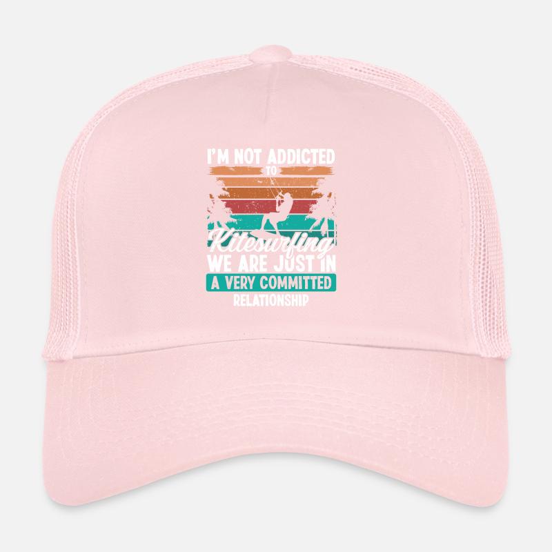 Kiteboarder Relation Engagée Vintage Kite Casquette trucker 