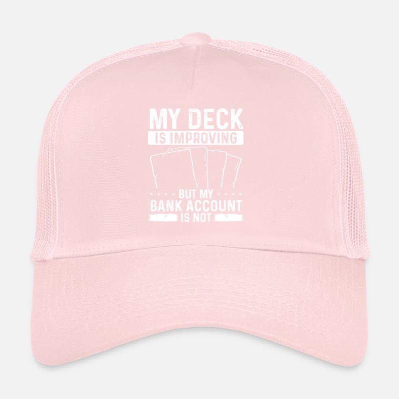 Jeu de cartes à collectionner le jeu de compte bancaire Deck Casquette trucker 