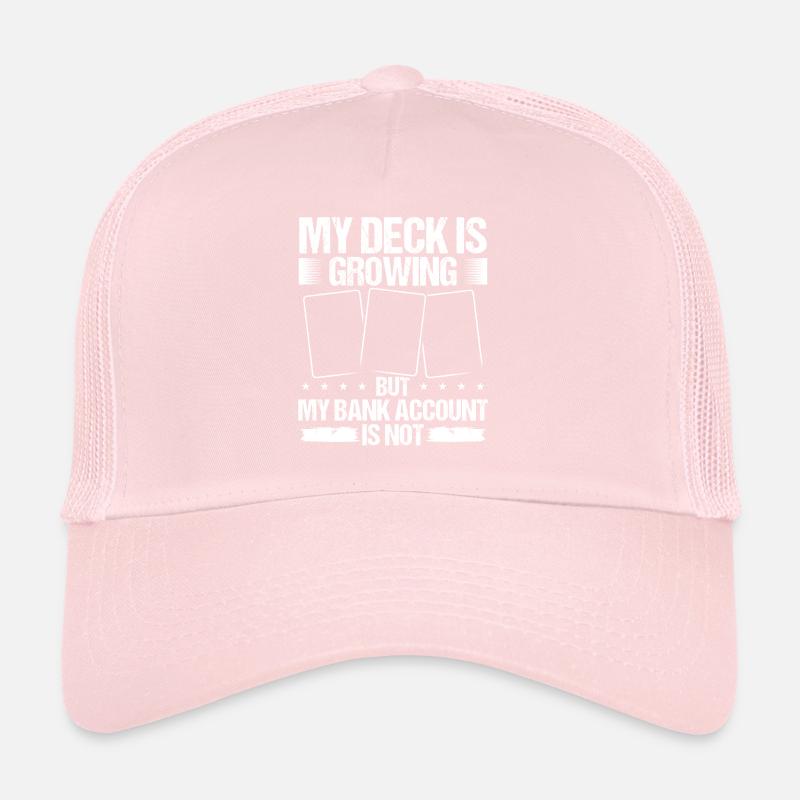 Jeu de cartes à collectionner Deck améliorant l’argent Casquette trucker 