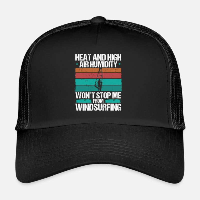 Heat Air Humidity Strong Wind Windsurfing Trucker Cap