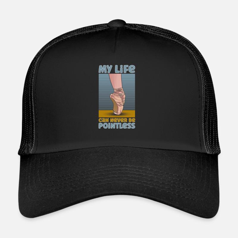 Ballet Ballerina Dance Dancer Dancing Ballet Gift Trucker Cap