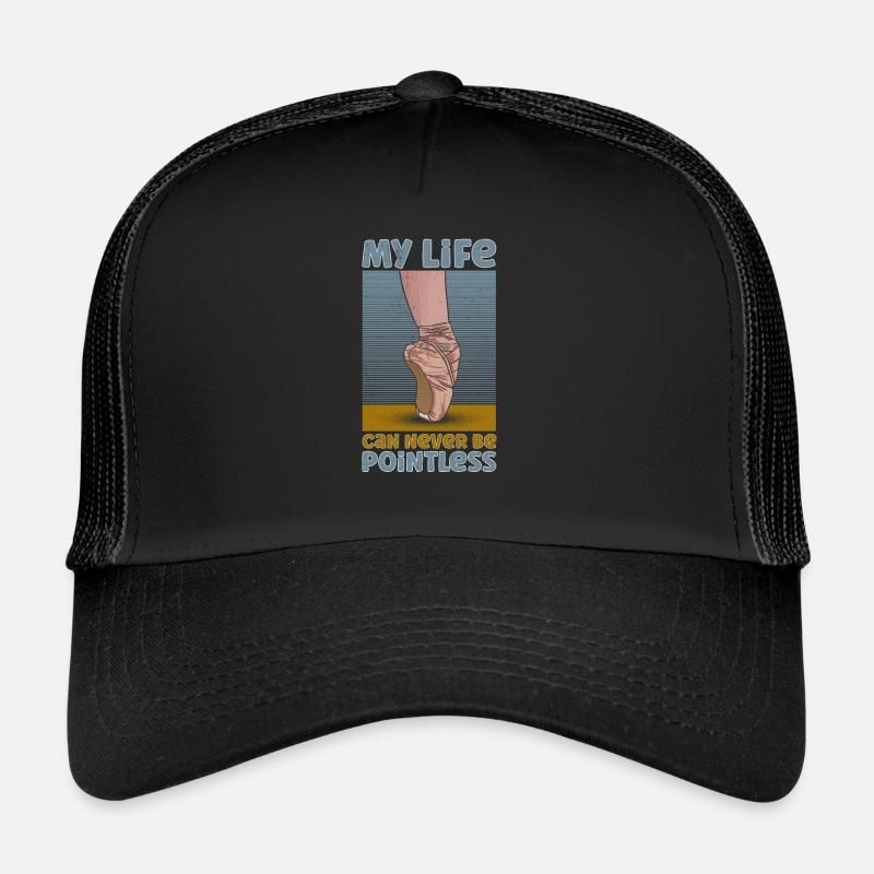 Ballet Ballerina Dance Dancer Dancing Ballet Gift Trucker Cap