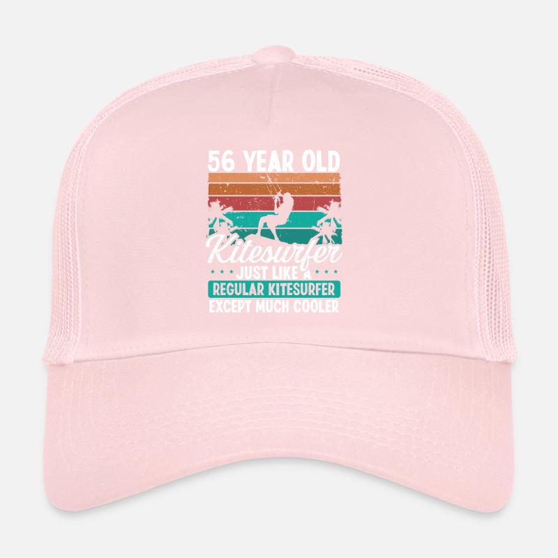 56 Anniversaire Kitesurf 56 ans Kitesurf Casquette trucker 