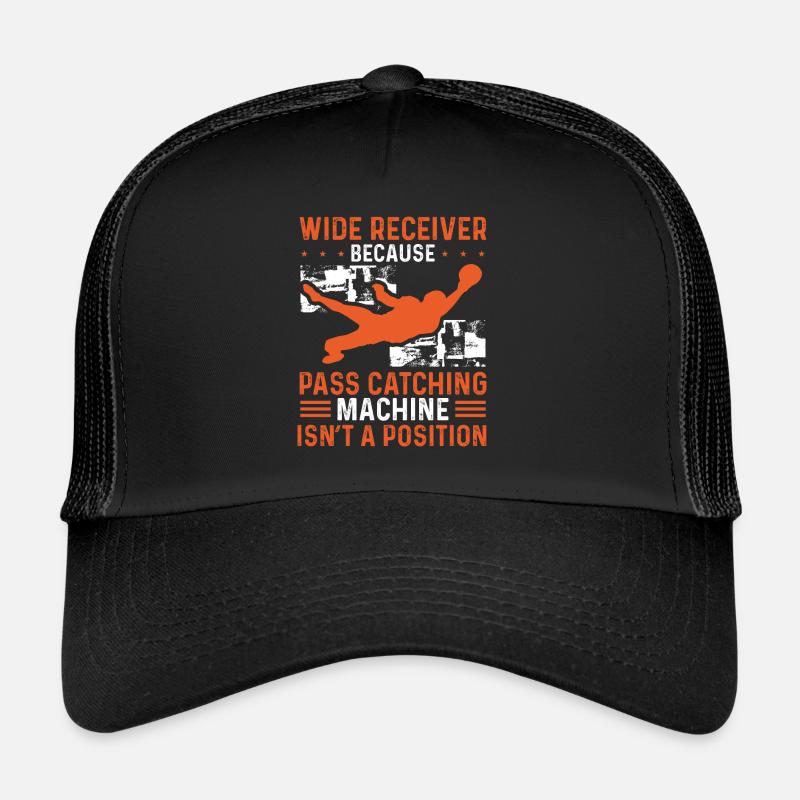 Wide Receiver Pass Catching Machine Route Runner Trucker Cap