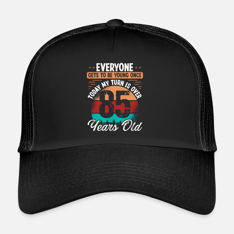 85 Year Old Birthday Idea for Men 85 Birthday Trucker Cap