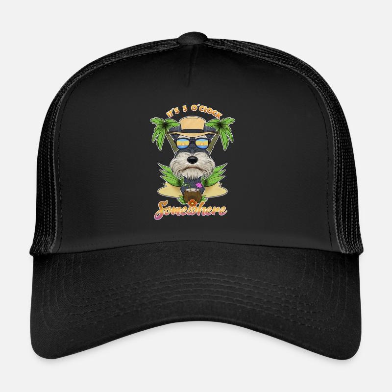 It Is 5 OClock Somewhere Drinking Miniature Trucker Cap