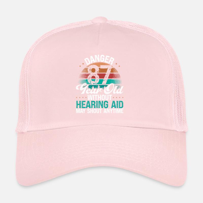 87 Birthday Idea Humor May Shout Funny 87 Year Old Trucker Cap
