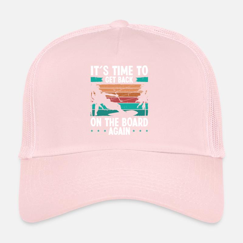 Kitesurfing Session Kitesurfer Wind Kiteboarder Trucker Cap