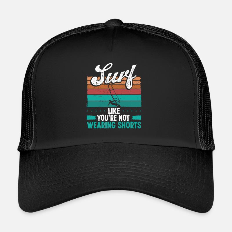 Windsurfer Vintage Windsurfing Board Windsurf Trucker Cap