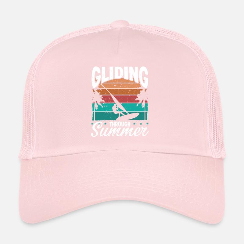 Windsurfing Board Gliding Summer Windsurfer Trucker Cap