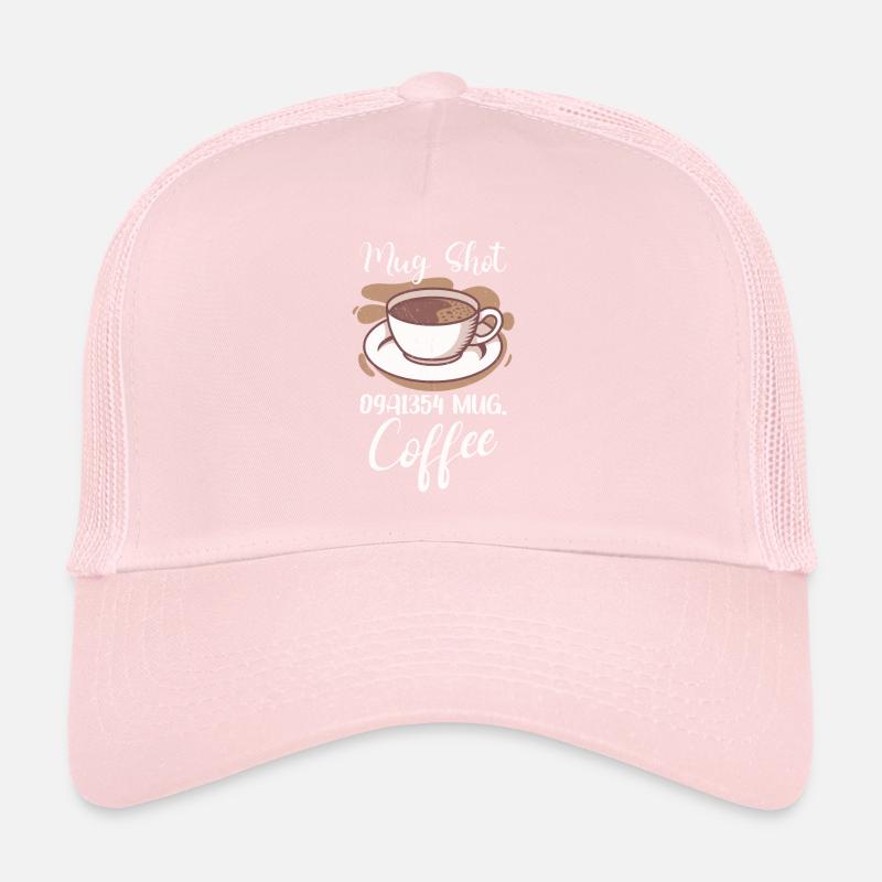 Coffee Lover Caffeine Molecule Java Latte Espresso Trucker Cap