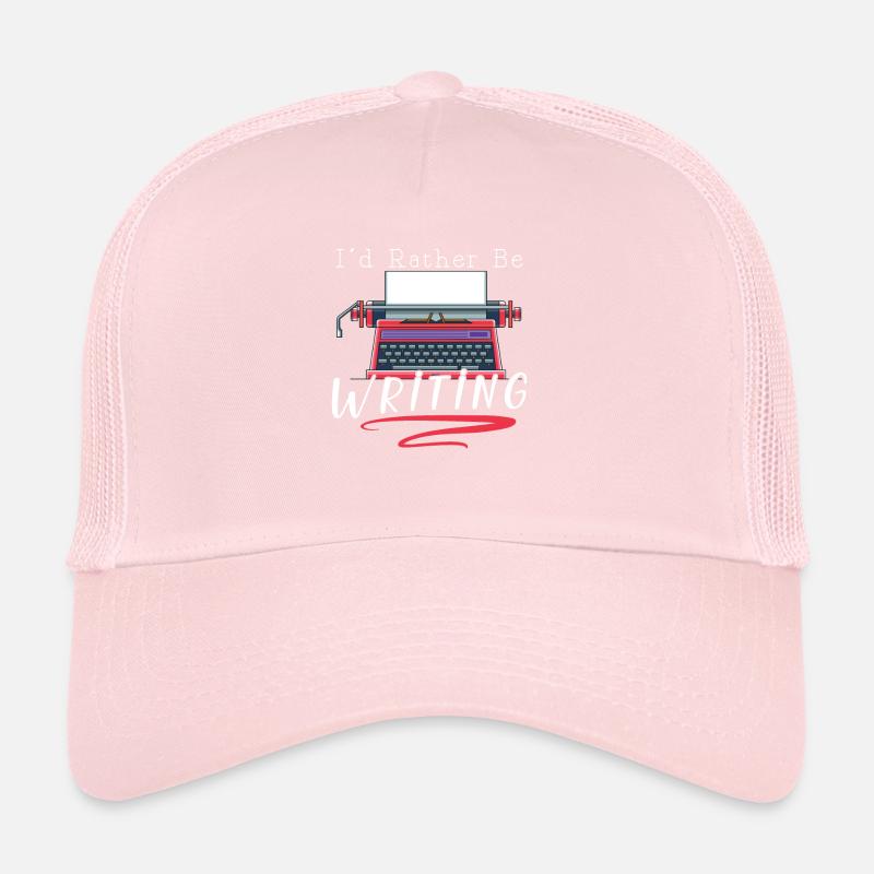 Auteur Écriture Écrivain Littérature Casquette trucker 