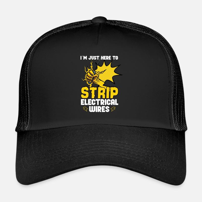 Funny Electrician Electrical Engineer Watt Watt Trucker Cap