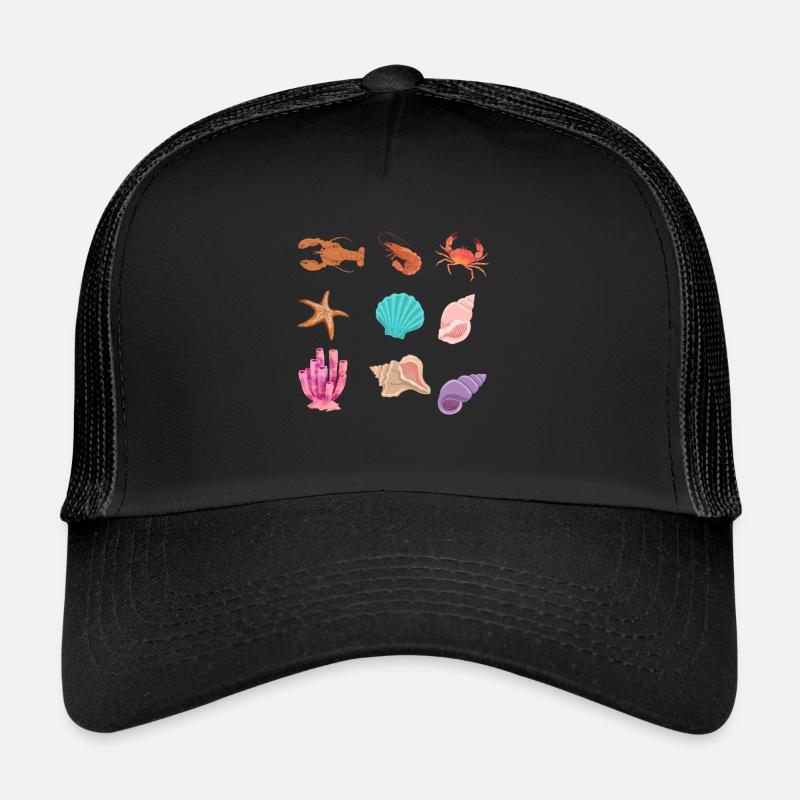 Crustacean Core Crustacean Shirt Gift Trucker Cap