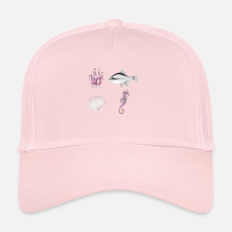 Crustacean Core Crustacean Shirt Cadeau Casquette trucker 