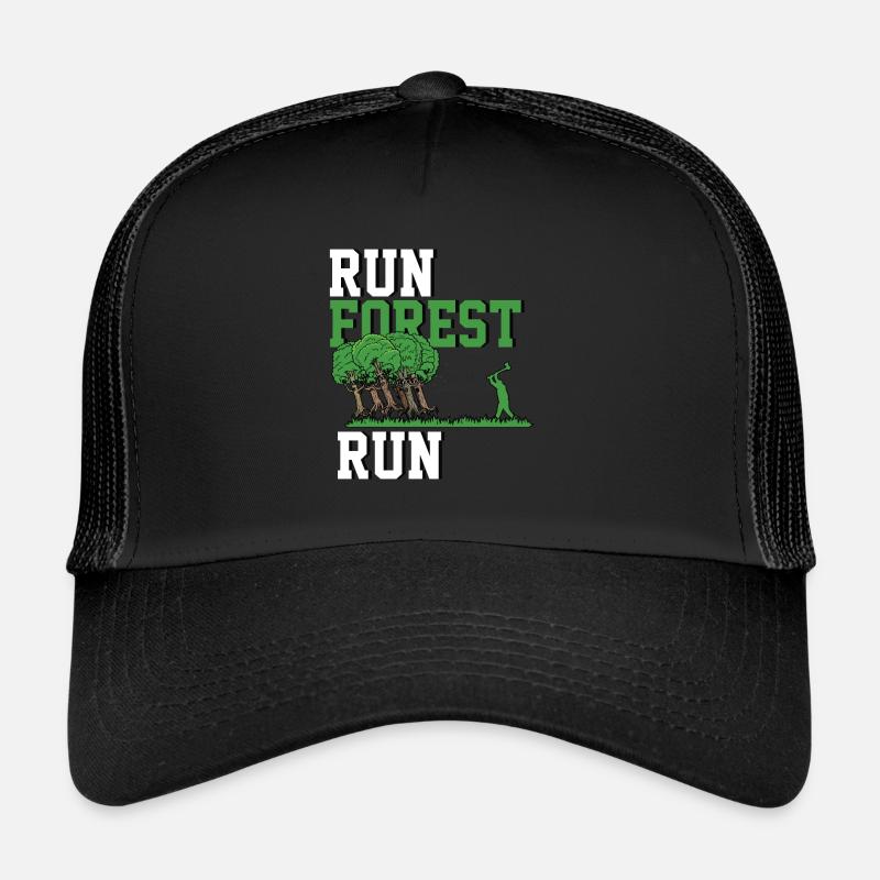 Run Forest Run Trucker Cap