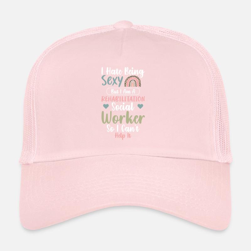 Réadaptation Travailleur social Profession Emploi Réadaptation Casquette trucker 