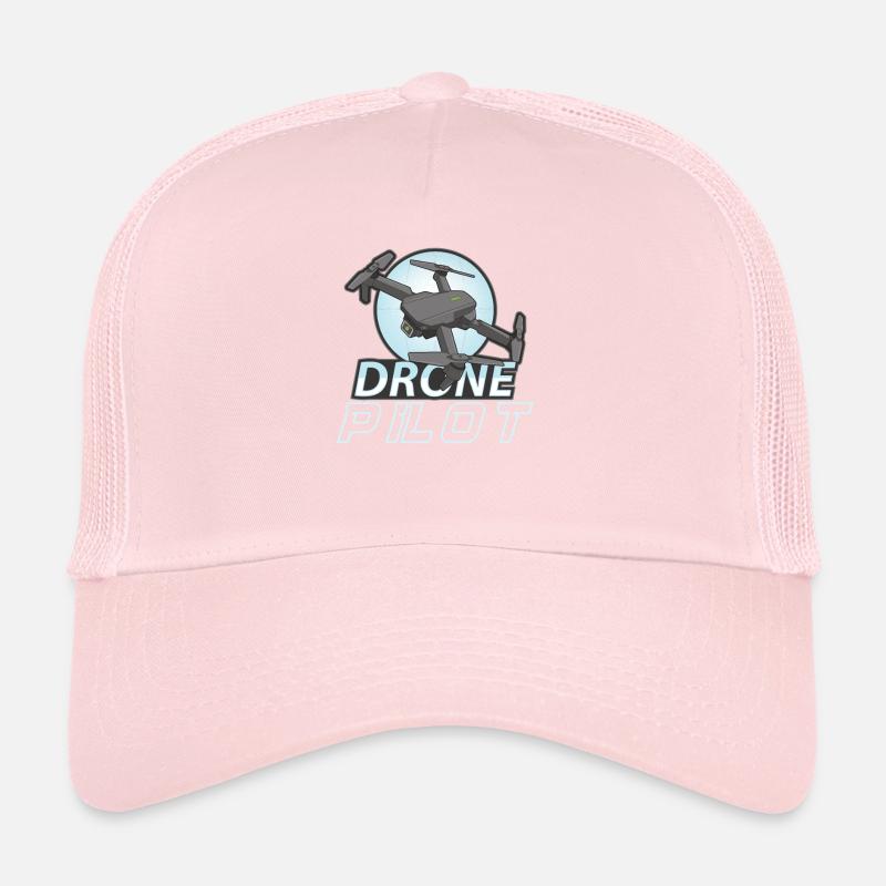 Drohne Pilot Opa Geschenkidee Alter Mann Mit Trucker Cap